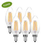 4W Dimmable Warm White E14 LED Bulbs(EUR Standard)