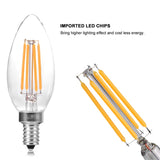 4W Dimmable Warm White E14 LED Bulbs(EUR Standard)