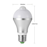 9W Infrared Motion Sensor Daylight E26 LED Bulbs