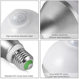 9W Infrared Motion Sensor Daylight E26 LED Bulbs