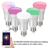 Smart Dimmable Multiple Lighting Modes E27 LED Bulbs