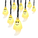 Ghost Shape Waterproof Solar String Lights For Halloween