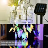 Ghost Shape Waterproof Solar String Lights For Halloween