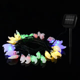 Ghost Shape Waterproof Solar String Lights For Halloween