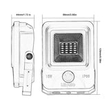 15W Waterproof Motion Sensor LED Flood Lights