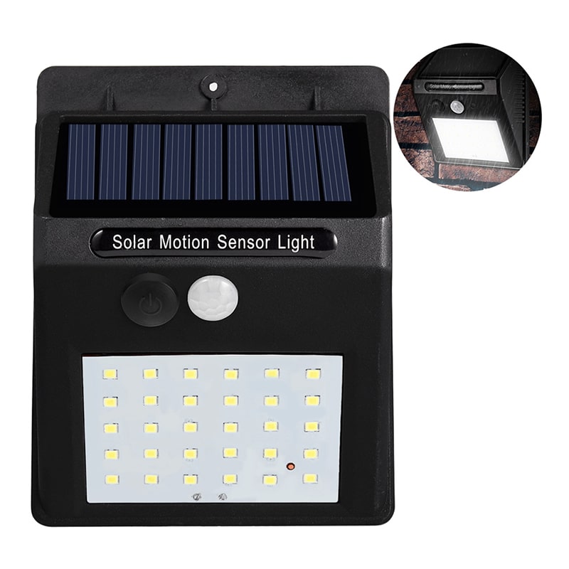 Wireless Waterproof Motion Senor LED Solar Wall Lights