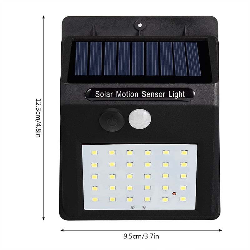 Wireless Waterproof Motion Senor LED Solar Wall Lights