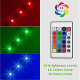 16 Colors USB Plug TV Backlight LED Strip Lights