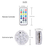 16 Colors Switching LED Submarine Fish Tank Lights