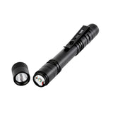 Black Battery Powered Waterproof Mini Flashlights