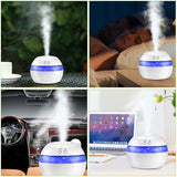 USB Powered 2W Mist Humidifiers With Blue LED Lights