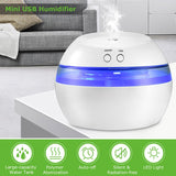 USB Powered 2W Mist Humidifiers With Blue LED Lights