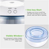 USB Powered 2W Mist Humidifiers With Blue LED Lights