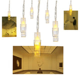Warm White Decorative LED Photo Clip String Lights