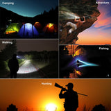 4 Lighting Modes Rechargeable LED Headlights