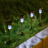 Outdoor Waterproof Compact LED Solar Pathway Lights