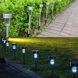 Outdoor Waterproof Compact LED Solar Pathway Lights