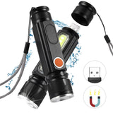 10W 4 Light Modes Mini Portable T6 LED Flashlights