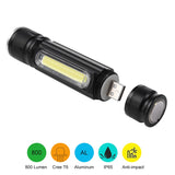 10W 4 Light Modes Mini Portable T6 LED Flashlights