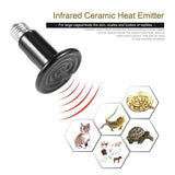 E27 Pet Infrared Ceramic Heat Emitter Bulbs(EUR Standard)