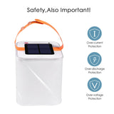 Inflatable Rechargeable Solar Camping Lantern Lights