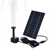 1.8W 7 Nozzles Solar Floating Water Pump Kit