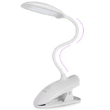 8W Clip-on 3 Brightness Rechargeable Book Lights