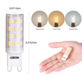 5 Pack 6W G9 3 Modes OEM LED Light Bulbs(EU Standard)