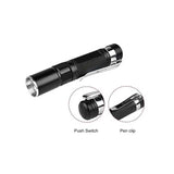 Mini Zoomable Battery Powered Penlight Flashlights