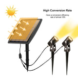 Waterproof Automatic On/Off Outdoor Solar Spotlights