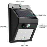 Sensor Waterproof Outdoor Solar Wall Lamps