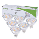 6 Pack 3.8W GU5.3 300lm Warm White Spotlight Bulbs