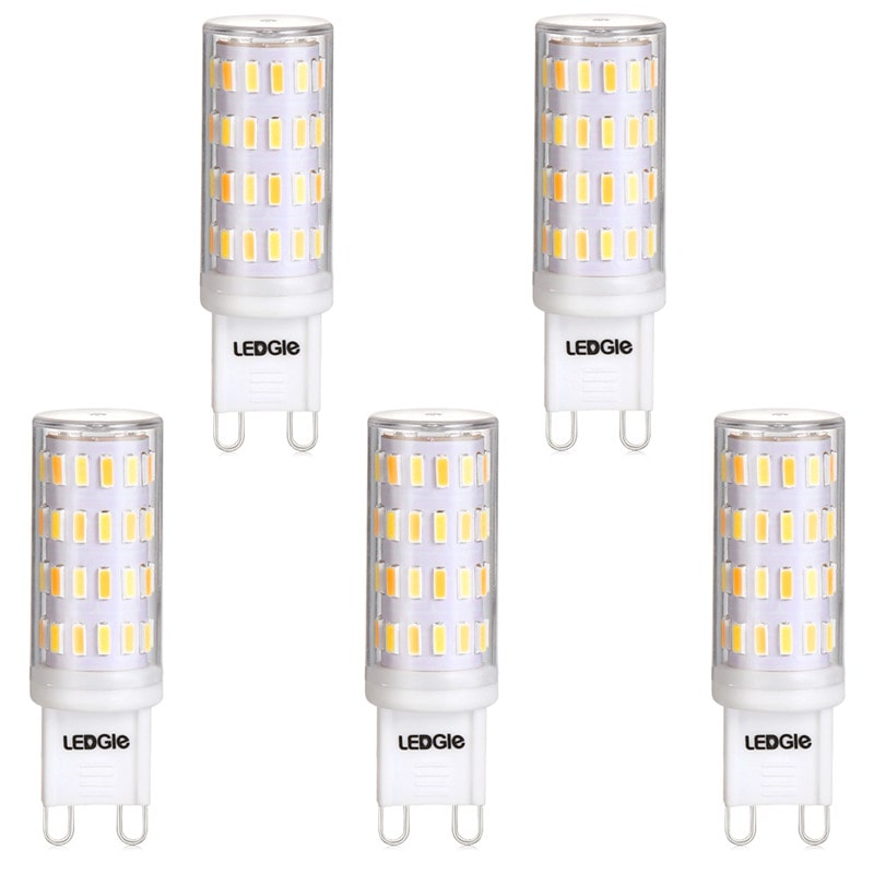 5 Pack 6W G9 3 Modes OEM LED Light Bulbs(EU Standard)