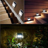 Waterproof Outdoor Sensor Solar Stair Lamps