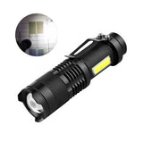 3 Modes Battery Powered Mini Flashlight Torches