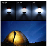 1W 3 Modes LED Solar Outdoor Camping Lantern Lights