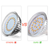 10 Pack 7W GU10 Warm White LED Bulbs