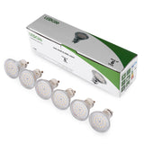 6 Pack 3.5W GU10 Warm White LED Bulbs（EU Standard)