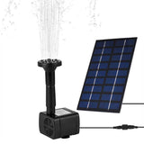 1.8W 7 Nozzles Solar Floating Water Pump Kit