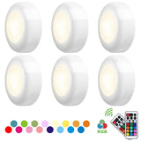 6 Pack 3W Battery Powered Wireless Closet Lights