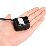Mini USB Fountain Pump Compact Submersible Pumps Efficient 5V Water Pump for Small Pond, Fish Tank, Long Cord, 180L/H, Black