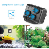 Mini USB Fountain Pump Compact Submersible Pumps Efficient 5V Water Pump for Small Pond, Fish Tank, Long Cord, 180L/H, Black