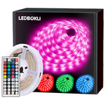 LEDBOKLI 24W Waterproof 8 Modes WiFi Smart LED Strip Lights